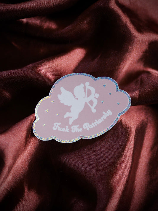 FUCK THE PATRIARCHY glitteritarra